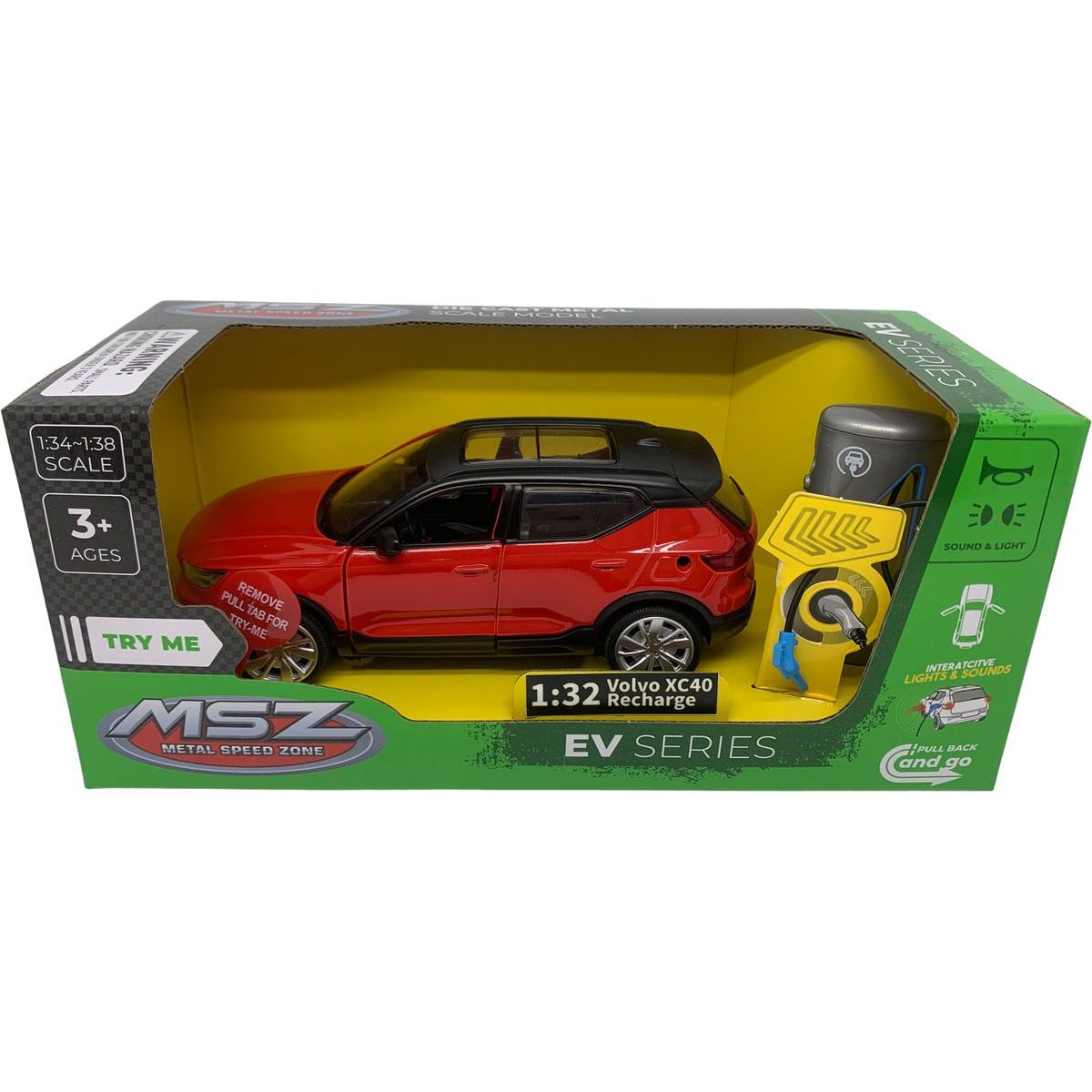Kovový model - 1:32 Volvo XC40 Recharge