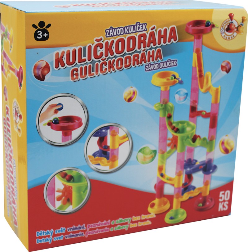 STUDO GAMES - Kuličkodráha 50 ks
