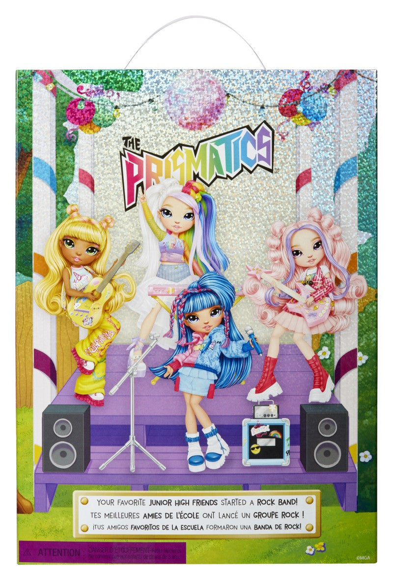Rainbow High Junior Fashion panenka v rockové kapele - Skyler
