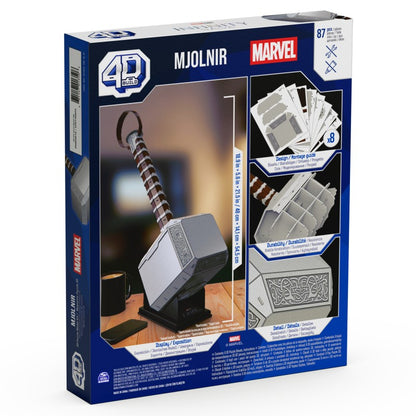 Puzzle Marvel Thorovo kladivo 4D