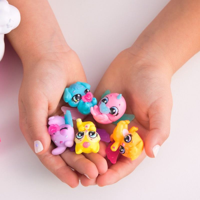 Hatchimals figurky s doplňky z duhového obláčku