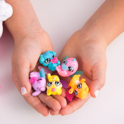 Hatchimals figurky s doplňky z duhového obláčku