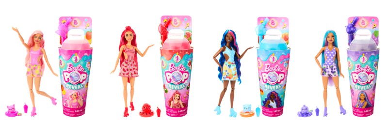 Barbie pop reveal barbie šťavnaté ovoce melounová tříšť
