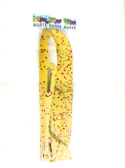 Pěnové letadlo 48 cm červené
