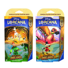 Disney Lorcana: Into the Inklands - Starter Deck Amber & Emerald/Ruby & Sapphire Ruby & Sapphir