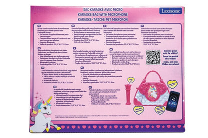 Lexibook kabelka Jednorožec s reproduktorem a mikrofonem
