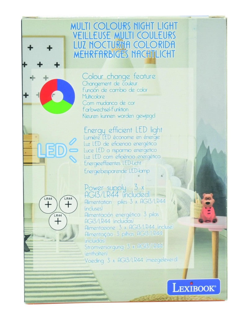 Lexibook kapesní lampička 3D Lední medvěd