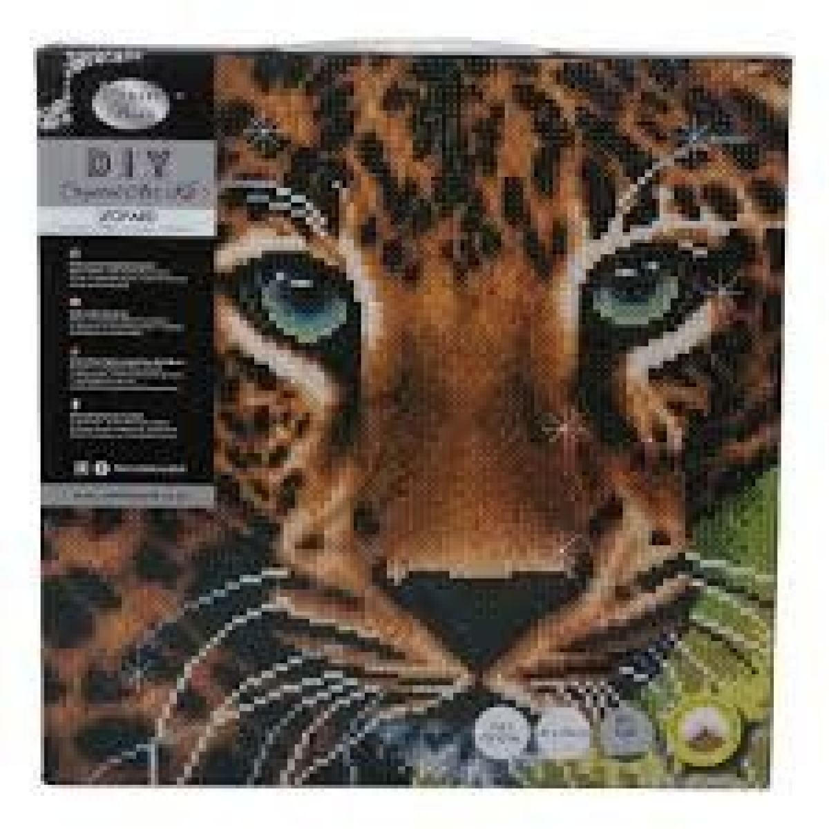 Crystal Art plátno Leopard