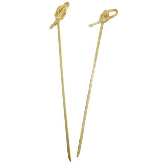 Ozdobená párátka knot 15 cm 24 ks
