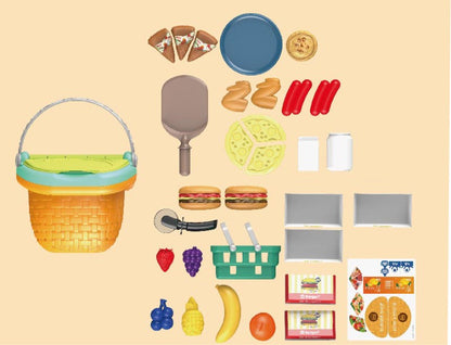 Hrací set – Piknikový Burger košík