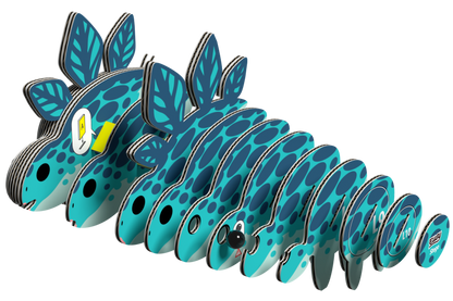 EUGY Stegosaurus 3D kartonová skládačka