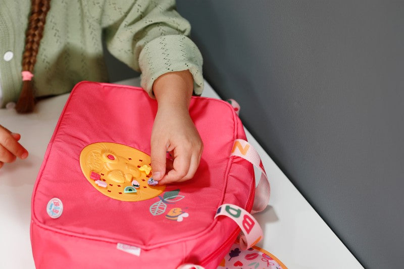 BABY born Přebalovací taška s nacvakávacími ozdobami
