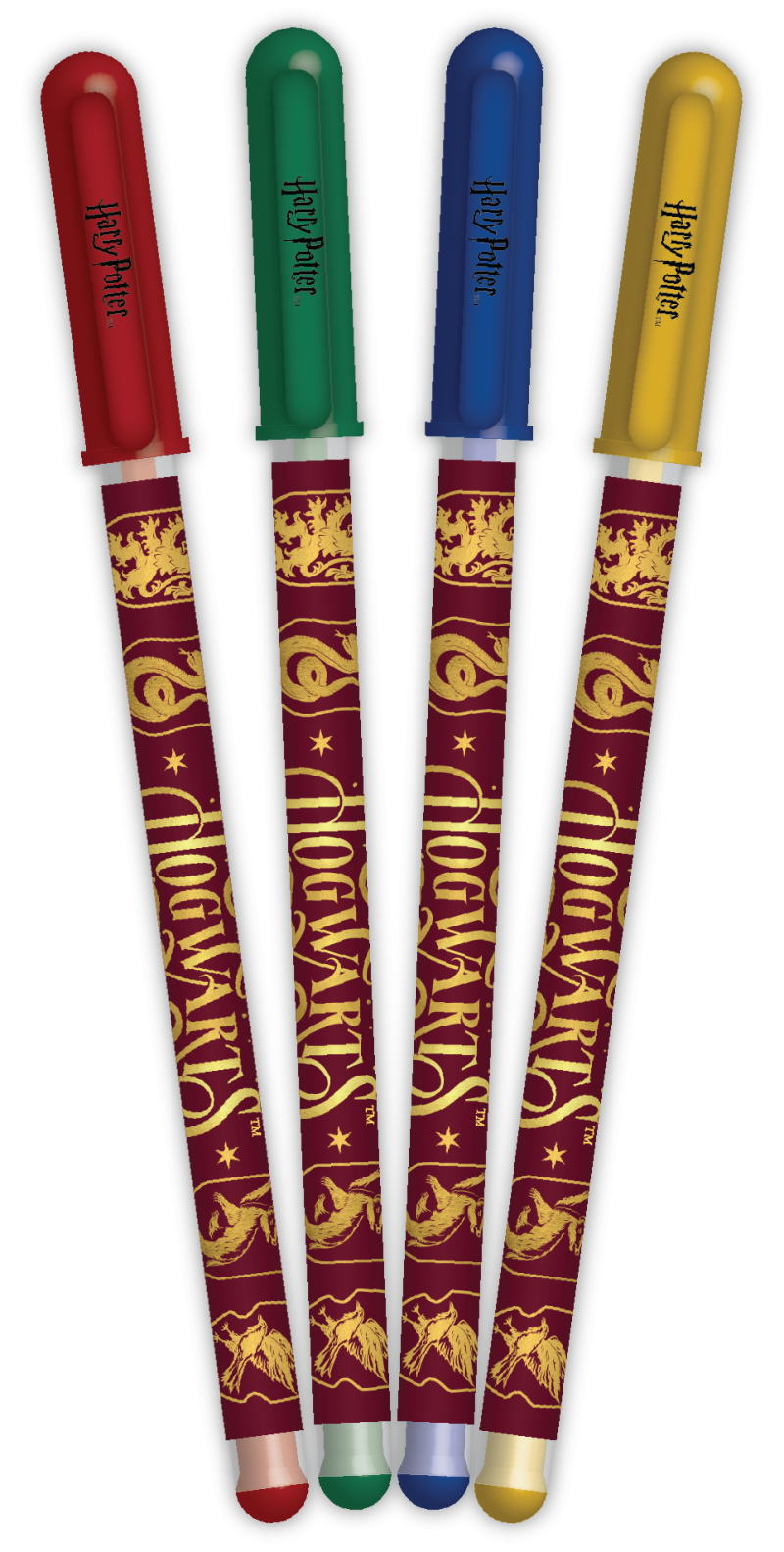 Harry Potter, gelová pera set, Magicl locations DPL6