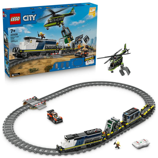 LEGO® 60508 City Loupež v policejním vlaku