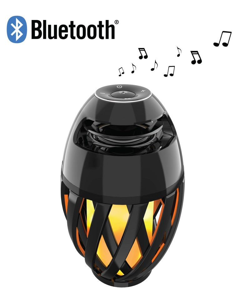 Lexibook reproduktor v plamenném designu s LED a Bluetooth