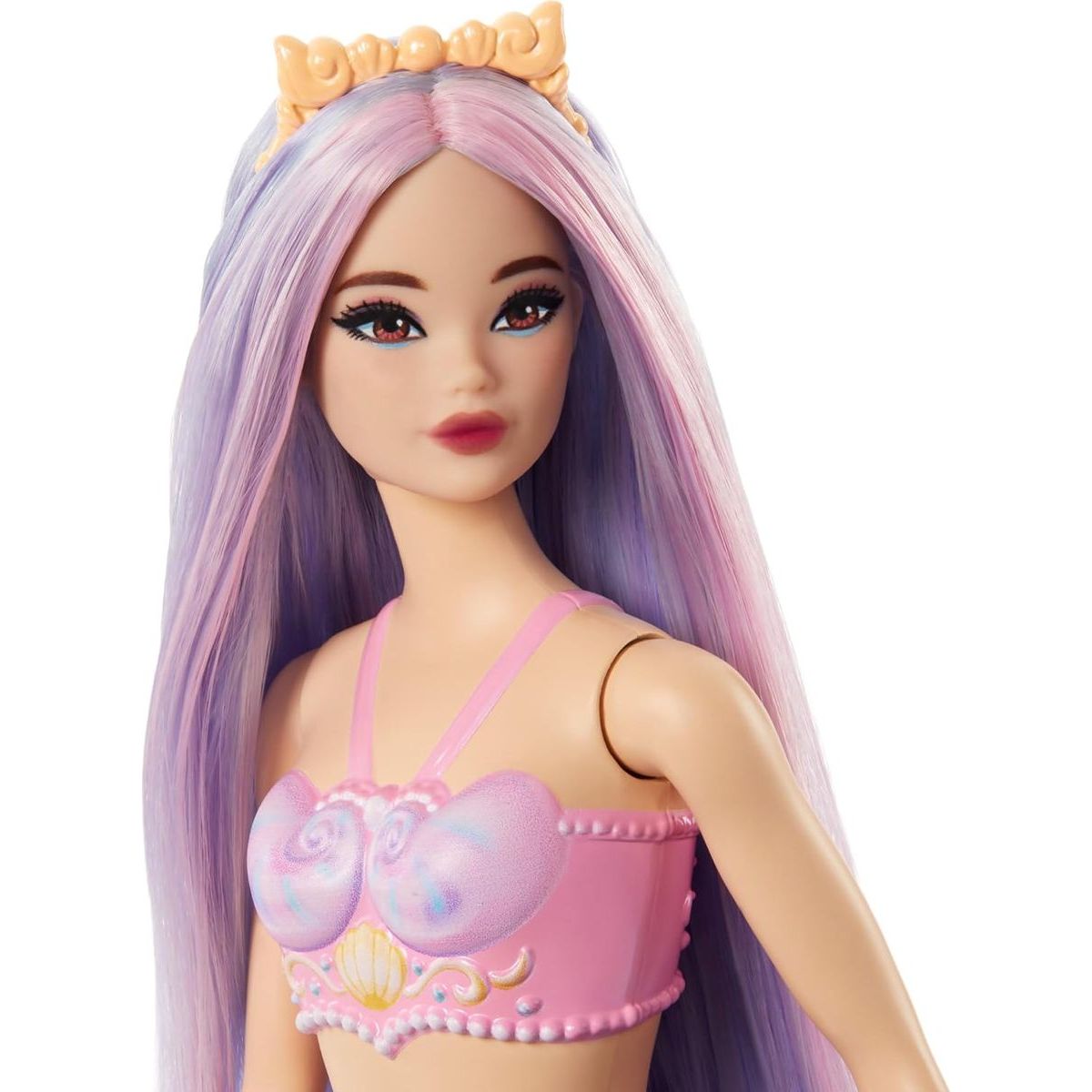 Barbie pohádková mořská panna fialová