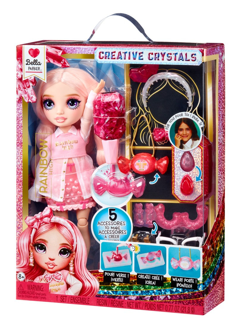 Rainbow High Creative Crystals panenka - Bella Parker