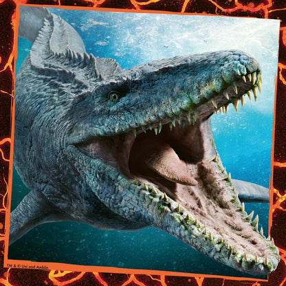 Puzzle Jurský svět: Padlé království 3x49 dílků