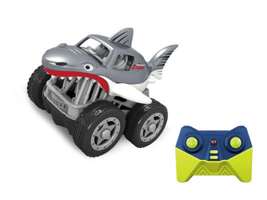 Mini auto žralok RC šedé