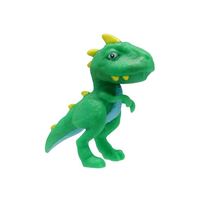 Slimy s dinosaurem zeleno - fialový sliz