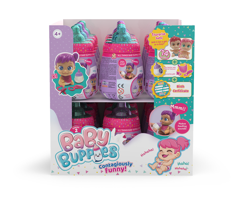 Baby Buppies smějící se miminka