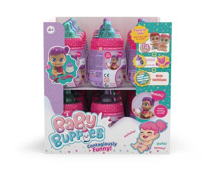 Baby Buppies smějící se miminka