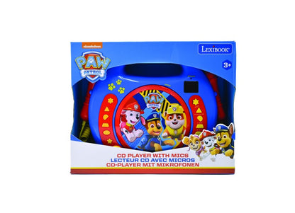 Lexibook CD přehrávač Tlapková patrola se 2 mikrofony