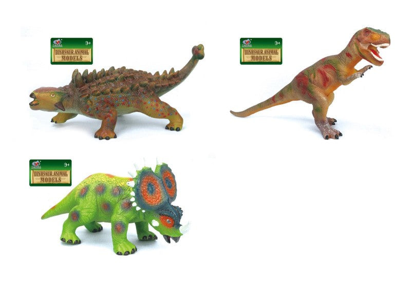 Dinosaurus měkký 3 druhy 47 cm Ankylosaurus