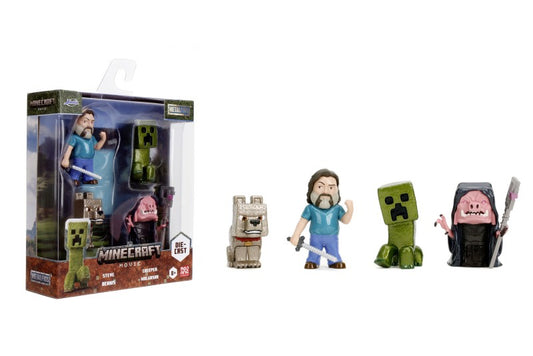 Minecraft Movie figurky 2,5" sada 4ks