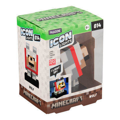 Icon Light svítící figurka Minecraft – Vlk