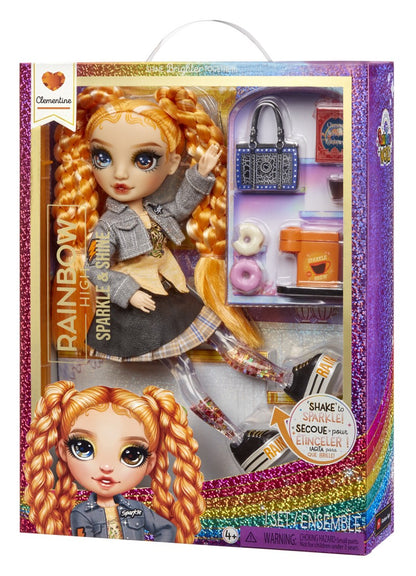 Rainbow High Sparkle & Shine Fashion panenka - Clementine