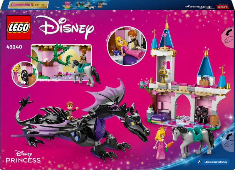 LEGO® Disney Princess™ 43240 Zloba v dračí podobě