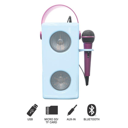 Lexibook bluetooth reproduktor Frozen s mikrofonem a světelnými efekty