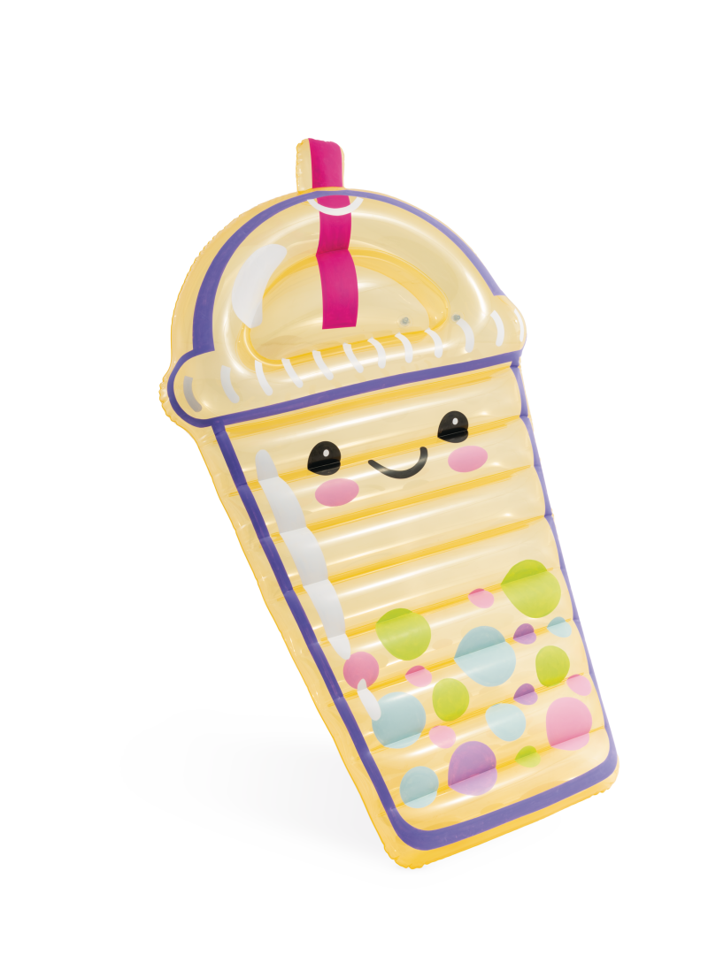 Nafukovací lehátko ve tvaru bubble tea Boba Buddy