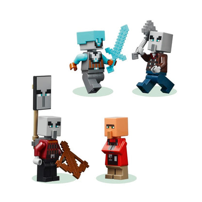 LEGO® Minecraft® 21278 Základna plenitelů a Ničitel