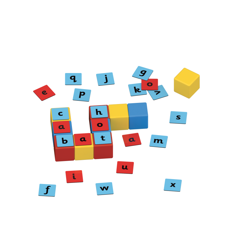 Geomag Magicube Words 55 dílků