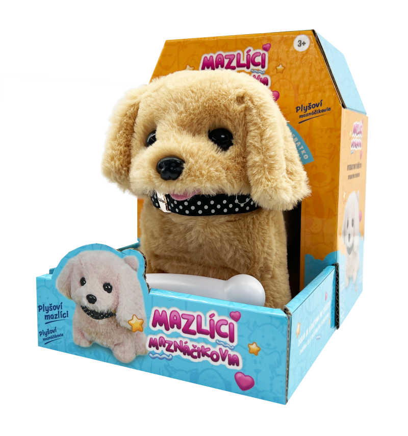Mazlíci - pejsek Alík béžový