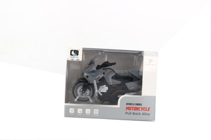 Motorka šedá