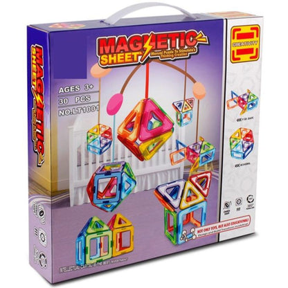 Magnetická stavebnice 30 ks