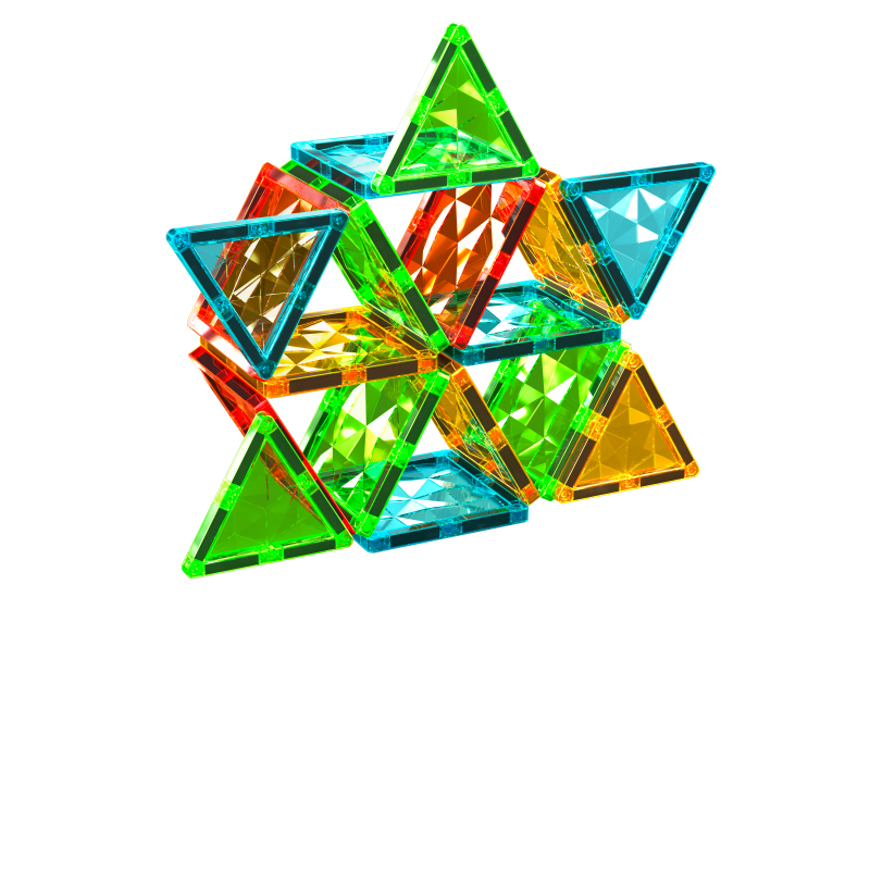Geomag Magnetic Tiles 60 dílků