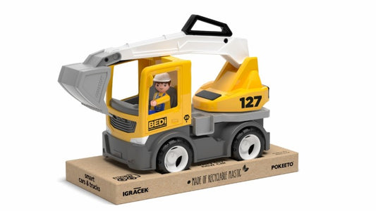 MultiGO ECO Build - Bagr s řidičem - auto s Igráčkem