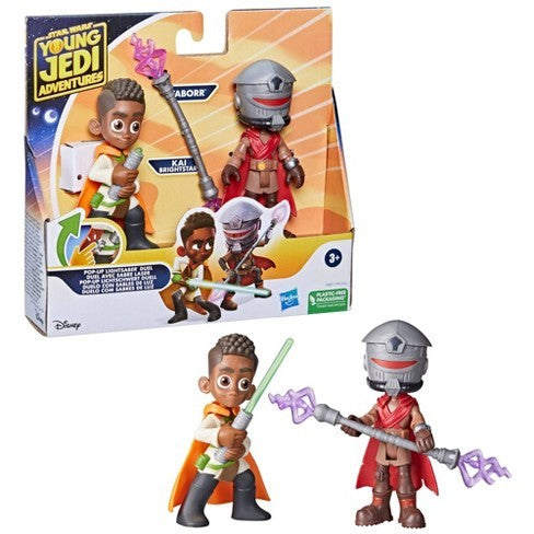 Star Wars figurka dvoubalení 10 cm Kai Brightstar vs. Taborr