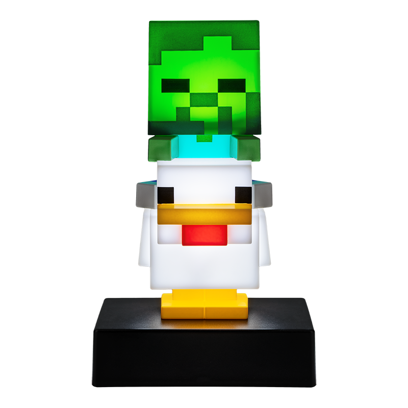 Icon Light svítící figurka Minecraft – Chicken Jockey