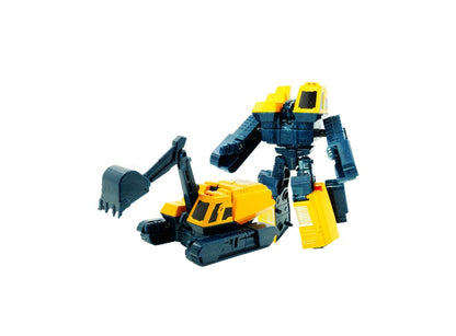 Transformer truck - stavební stroj-robot