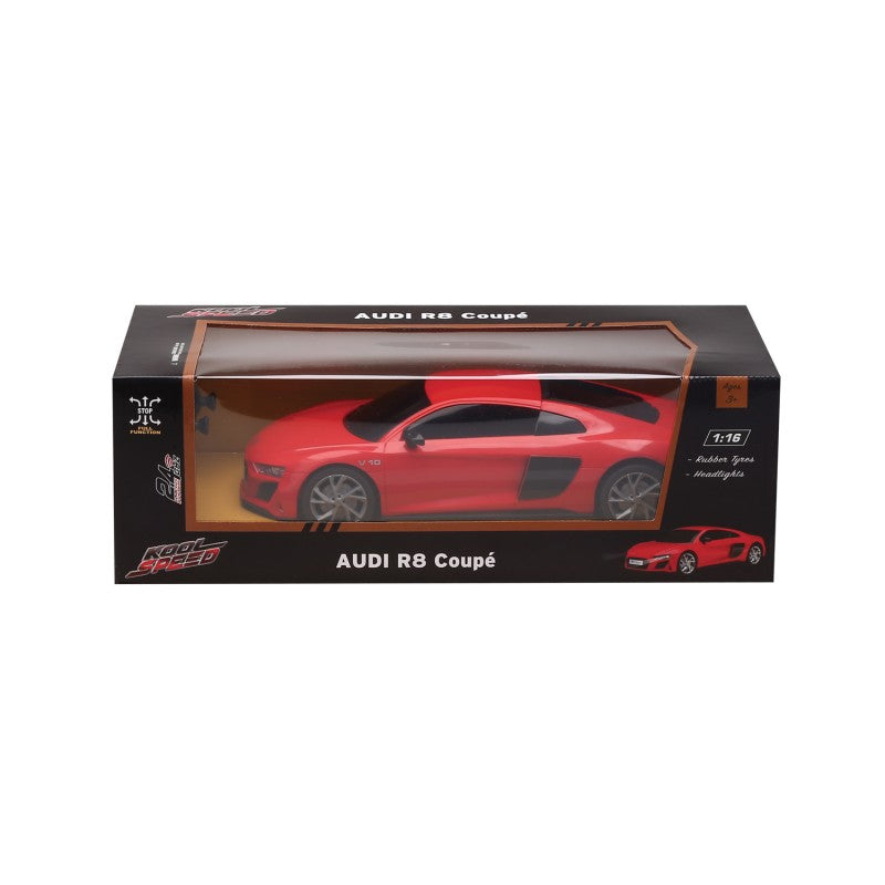RC Auto Audi R8 Coupé 1:16, asst 2 modré