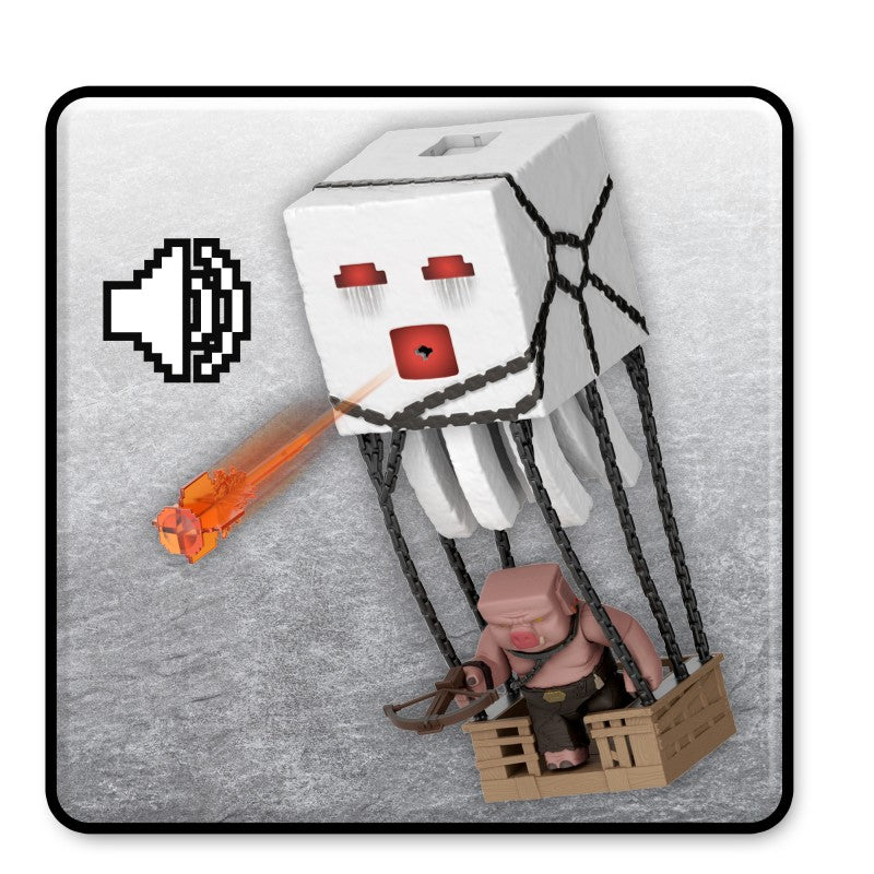 Minecraft velká figurka s ohnivou koulí