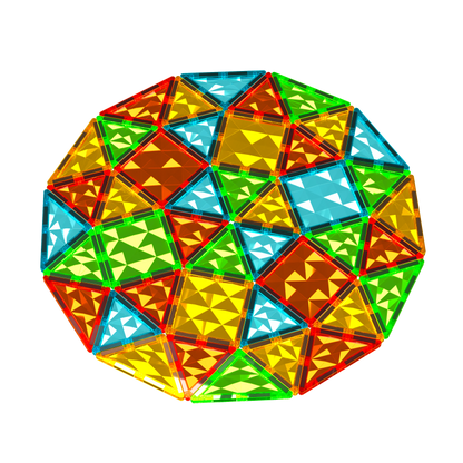 Geomag Magnetic Tiles 100 dílků