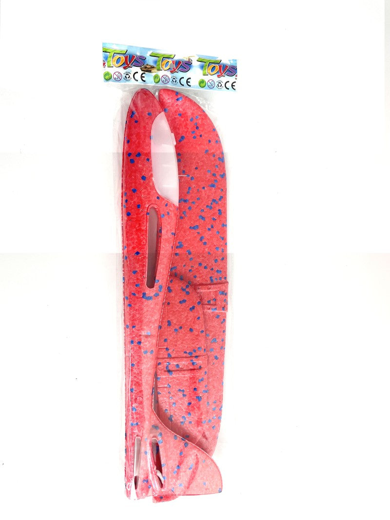 Pěnové letadlo 48 cm oranžové
