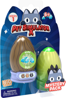 Vajíčka s figurkami Pet simulator 2 ks