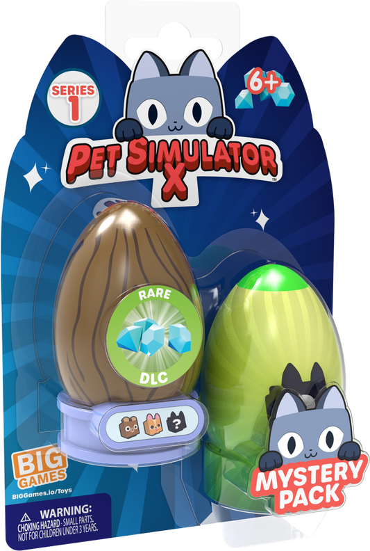 Vajíčka s figurkami Pet simulator 2 ks